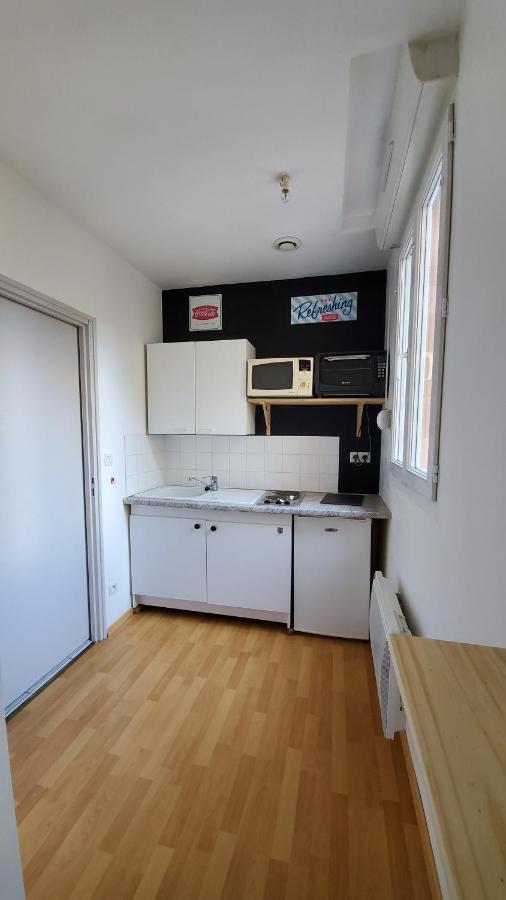 Charmant Studio Proche Gare Centre, Centre Ville Et Lycee Roosevelt Reims Bagian luar foto